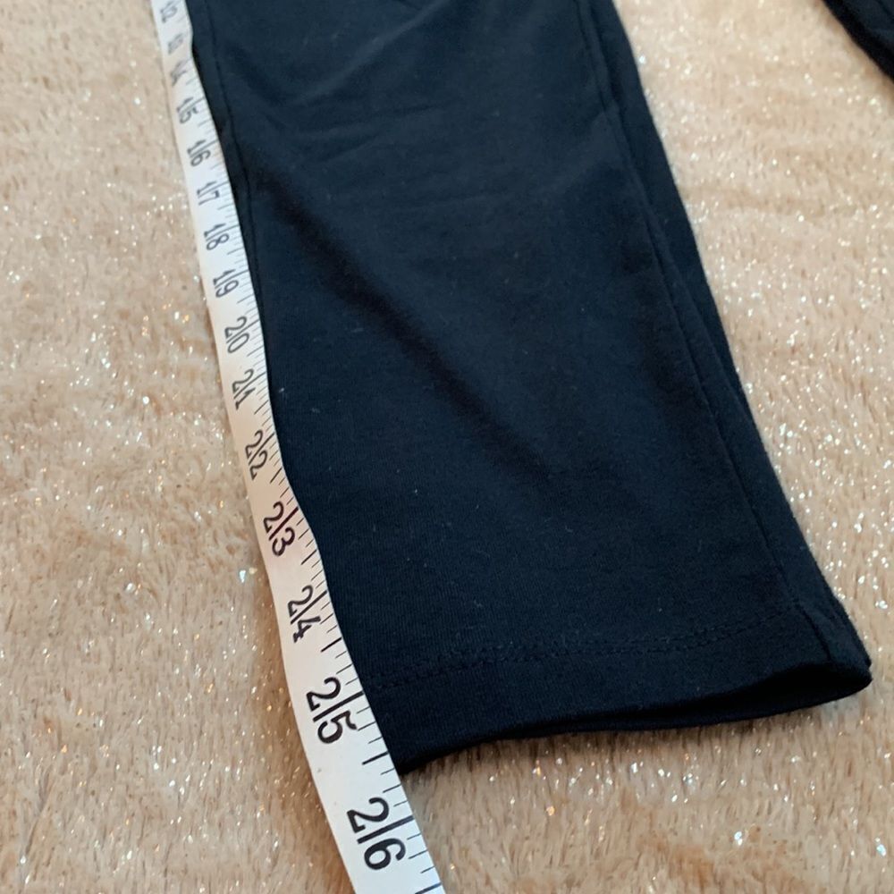 Old Navy Maternity Cotton Yoga Pants Leggings Set of 3 S Black - Picture 3 of 16